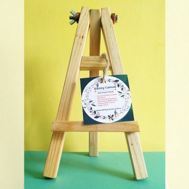 10 inch Mini Wooden Easel A Frame Set of 2