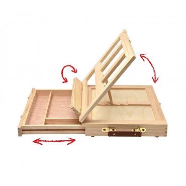 Tabletop Box Easel with Storage