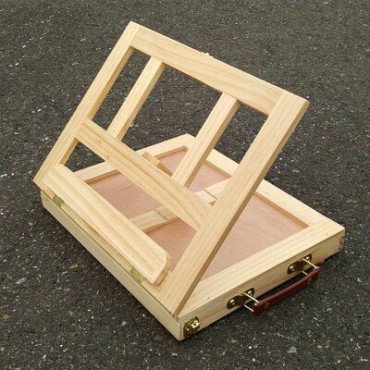 Tabletop Box Easel with Storage