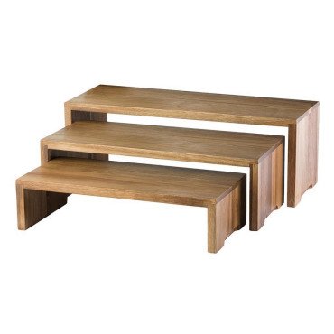 Wooden Display Riser Set of 3