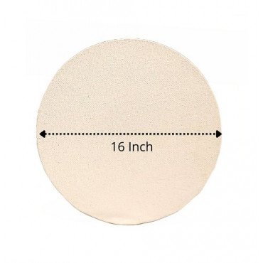 16" Inch Circle Canvas Board