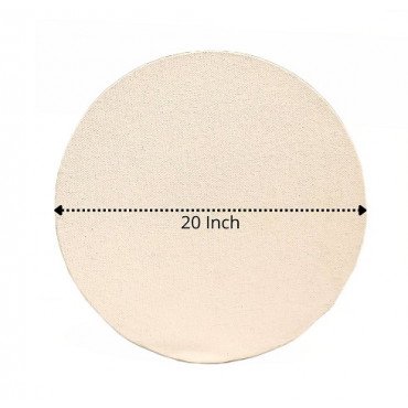 20" Inch Premium Circle Canvas Board