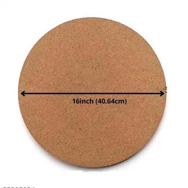 16" Inch Circle Shape 4mm MDF Craft Board