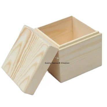 Cubic Wooden Box 