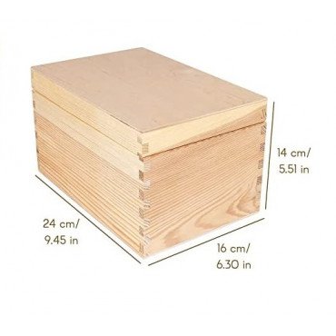 Wooden Box For CD/DVD Storage