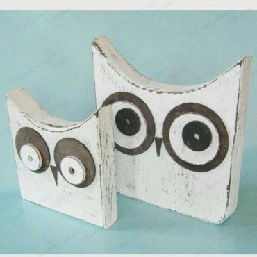 Statues Of Owl Family Set of 2