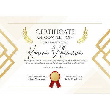 A5 Size Premium Certificates 