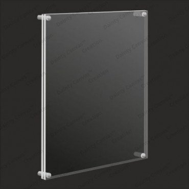 A3 Sandwich Acrylic Wall Mount Display For Poster 