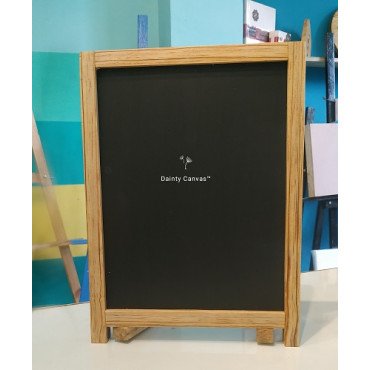 Foldable A4 Table Top Chalk Board 