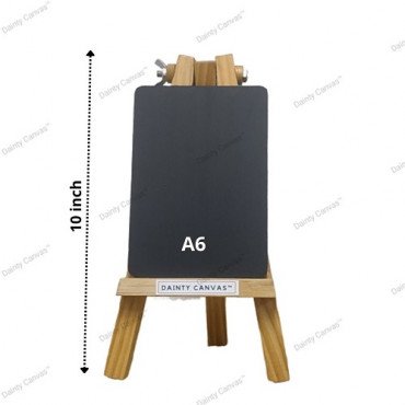 10inch Easel With Chalk Board A6