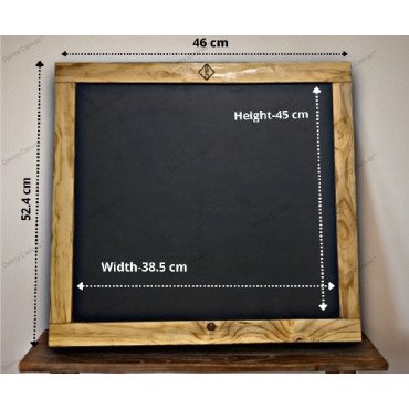 Large Framed Menu Chalk Board 