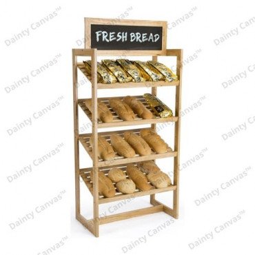 Wooden Racks Display for Bakery or beverages Special 