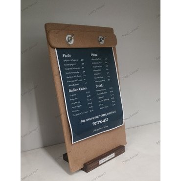 With Stand Order Pad Holder for restaurants 