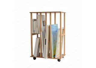 Wooden Painting Cabinet for Fine Art Material