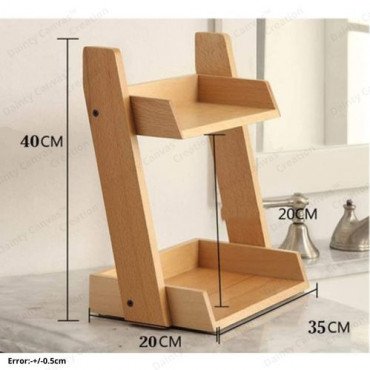  Wooden Bathroom Organizers Countertop