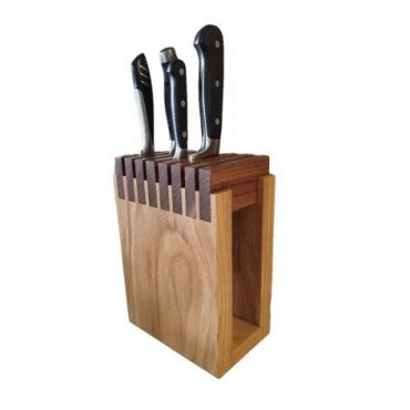 Wooden Knife Stand