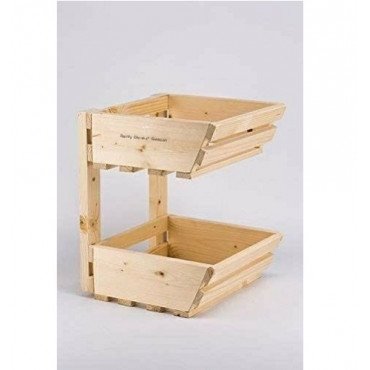  kitchen Basket for Fruits & Vegetables Storage Two Tries