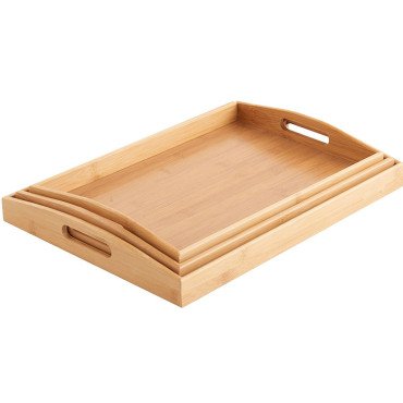 Wooden Natural Serving Tray 