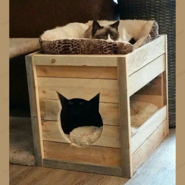 Dainty Canvas Pet House For Cat