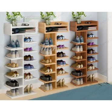 Wooden Shoes Rack Single Piece