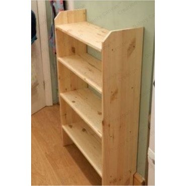 Dainty Canvas Wooden Shoes Storage Cabinet