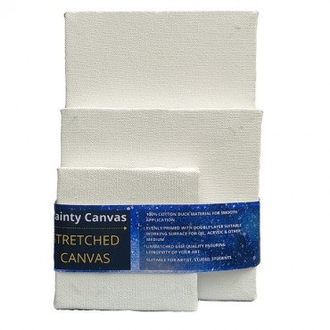 Stretched Canvas Mini Combo 4x4, 6x6 & 6x9 inch 