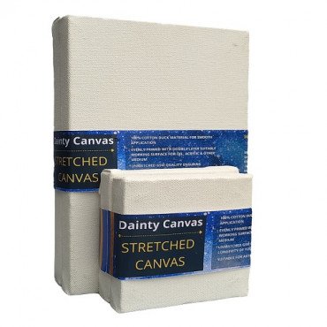 Stretched Canvas 6x9inch, 4x4xinch, combo packs of 4