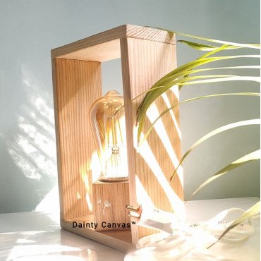 Luxury Wooden Table Lamp
