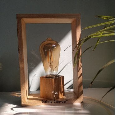 Luxury Wooden Table Lamp