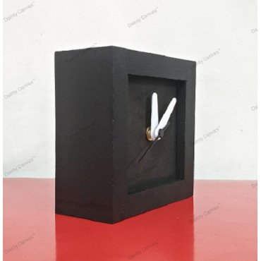 Midnight Time Wooden Desktop Clock
