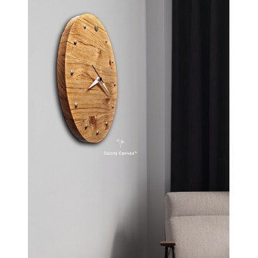 Wooden Wall Clock Large Size