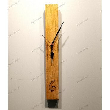 Square Wooden wall clock