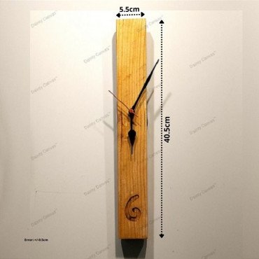 Square Wooden wall clock