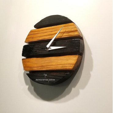 Handmade Wooden Wall Clock