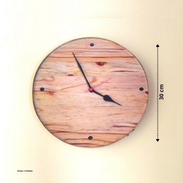 Luxury Minimalistic Wooden Wall Clock