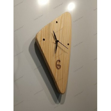 Analog Minimalistic wooden wall clock